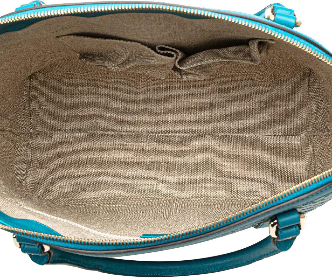 Gucci Large Microguccissima Dome Satchel Blauw