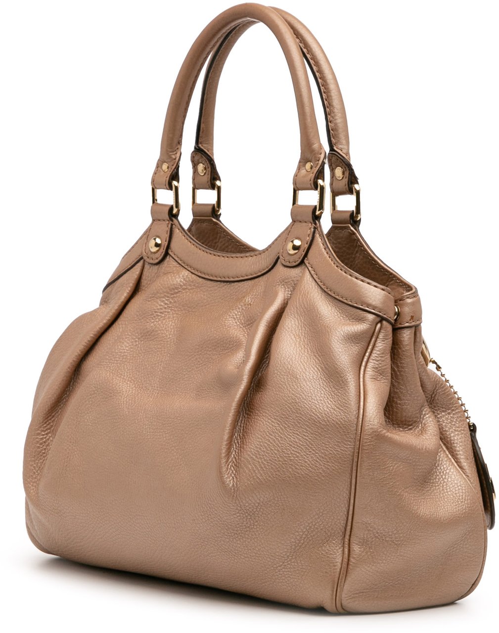 Gucci Medium Calfskin Sukey Tote Goud