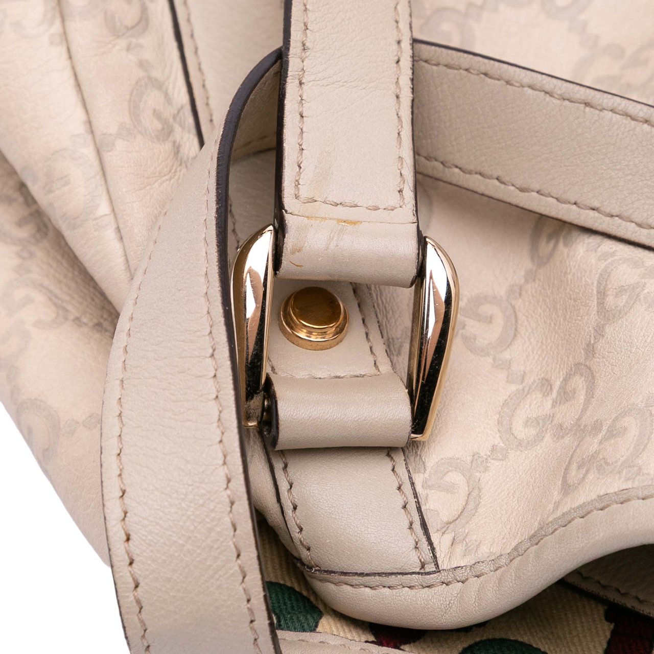 Gucci Medium Guccissima Abbey D Ring Tote Bruin