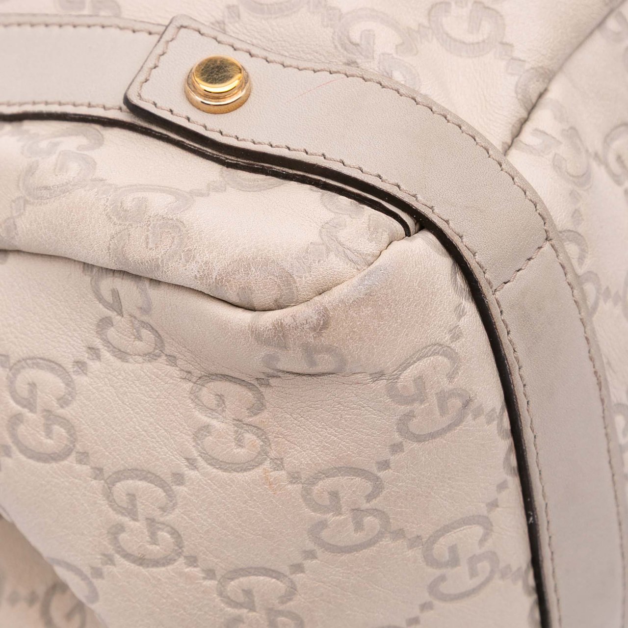 Gucci Medium Guccissima Abbey D Ring Tote Bruin