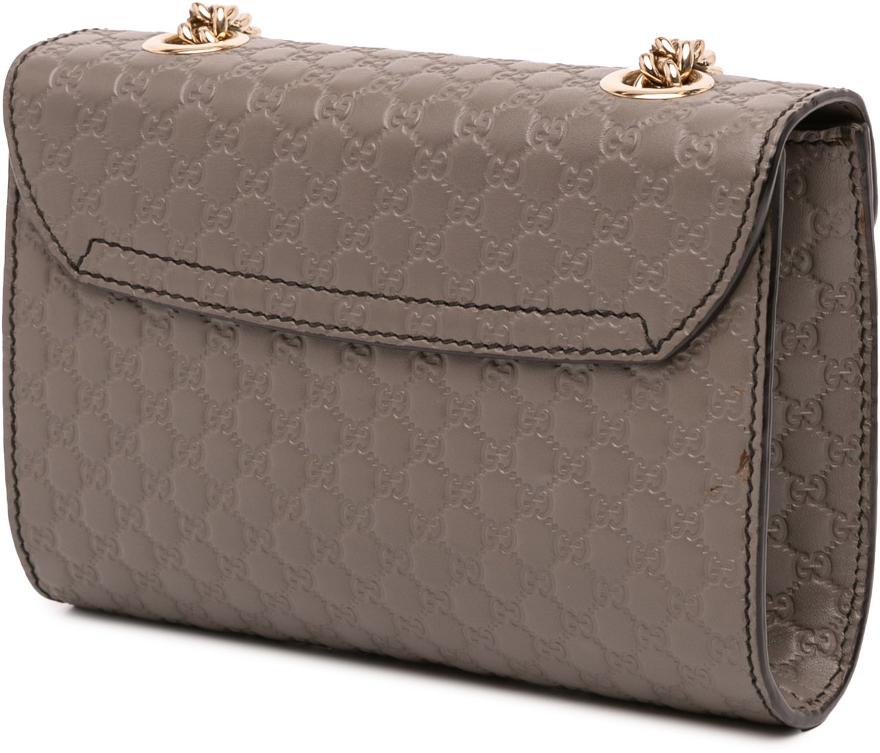Gucci Mini Microguccissima Emily Crossbody Bruin