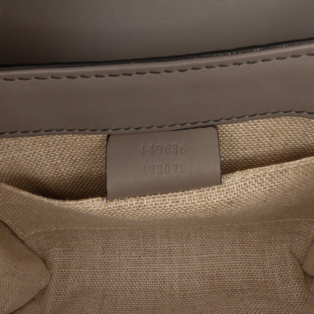 Gucci Mini Microguccissima Emily Crossbody Bruin