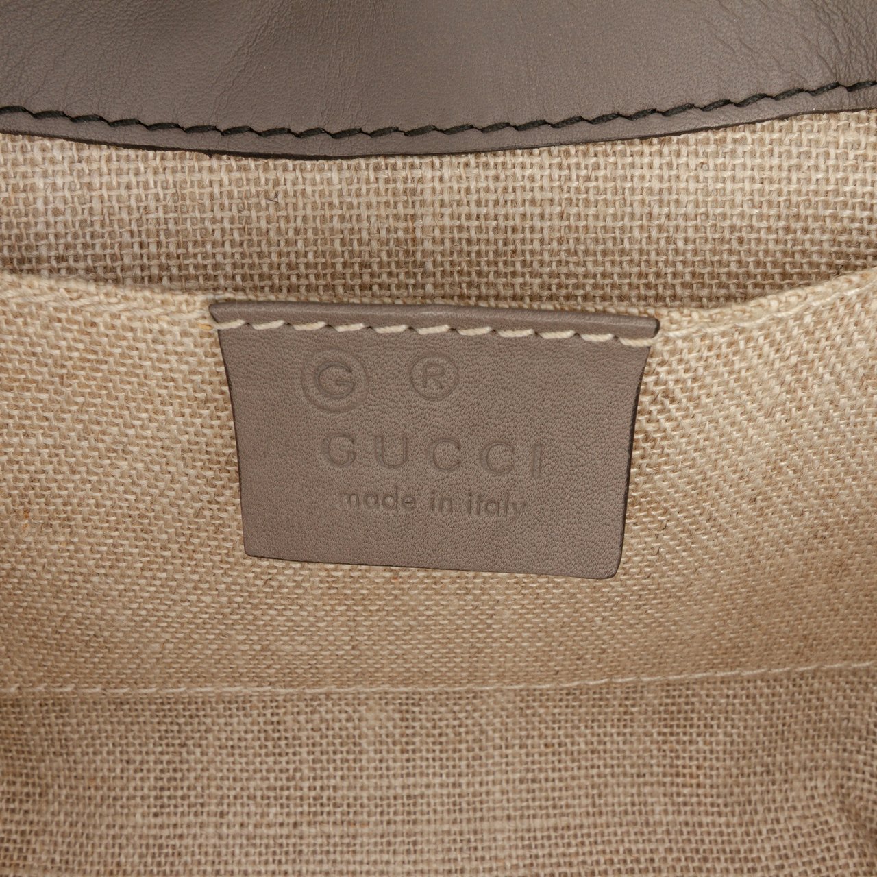 Gucci Mini Microguccissima Emily Crossbody Bruin