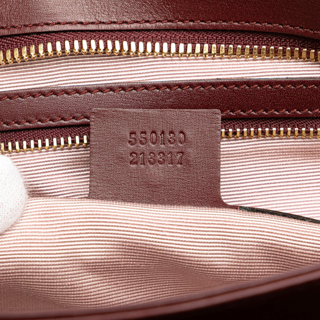 Gucci Large Leather Arli Shoulder Bag Rood