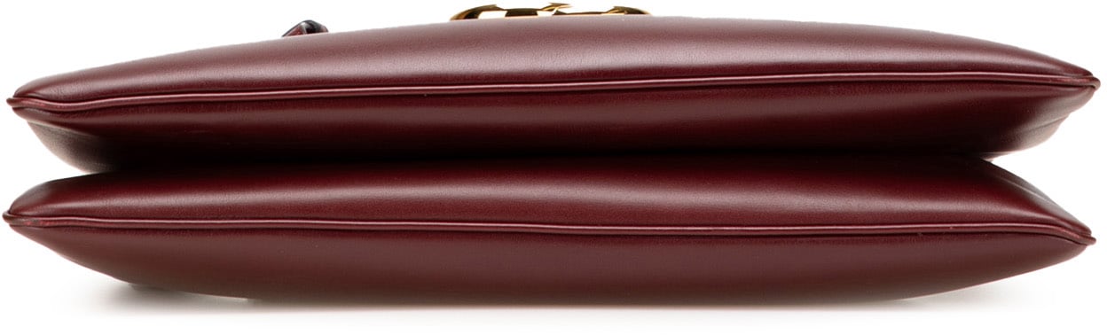 Gucci Large Leather Arli Shoulder Bag Rood