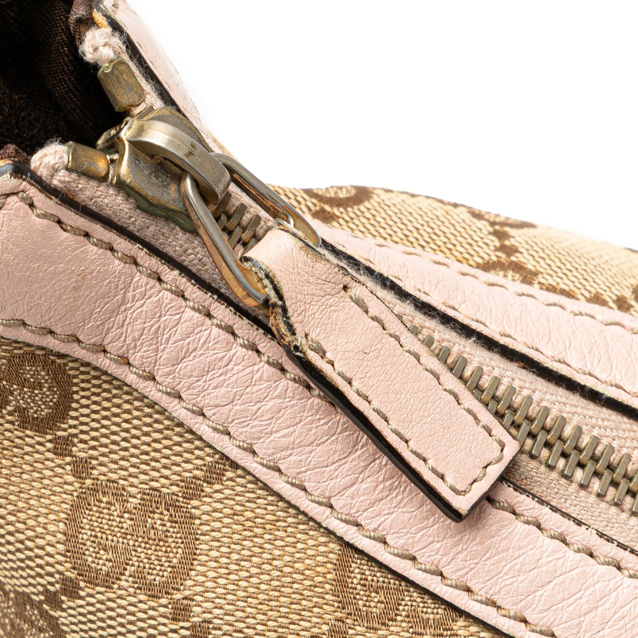 Gucci GG Canvas Web Crossbody Bruin