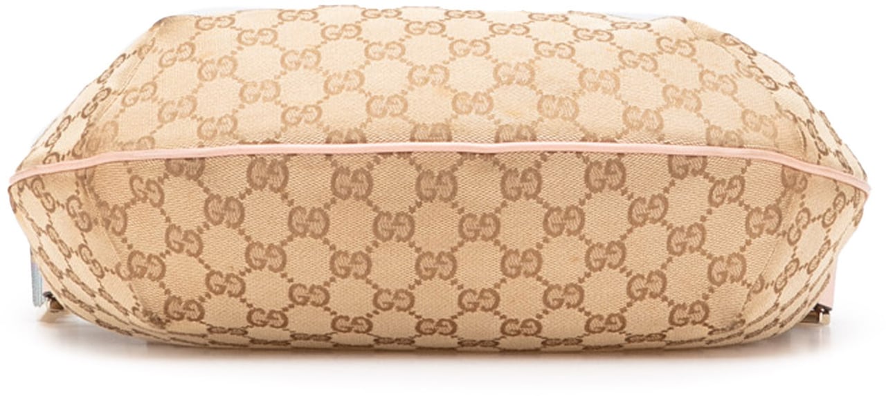 Gucci GG Canvas Web Crossbody Bruin