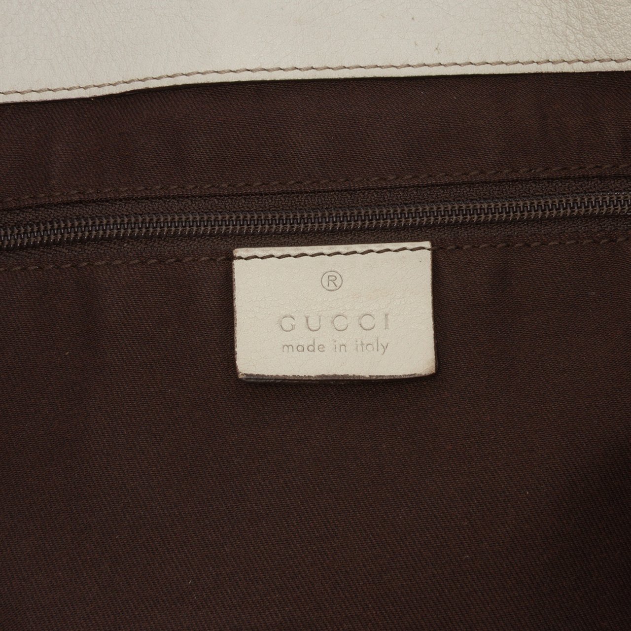 Gucci GG Canvas Web New Ladies Tote Bruin