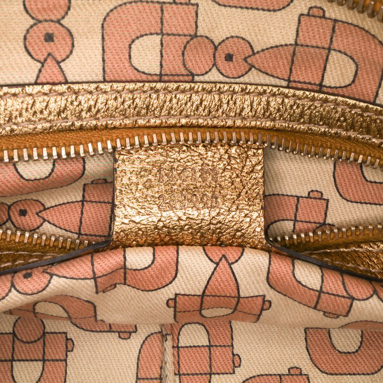 Gucci GG Canvas Jolicoeur Crossbody Bruin