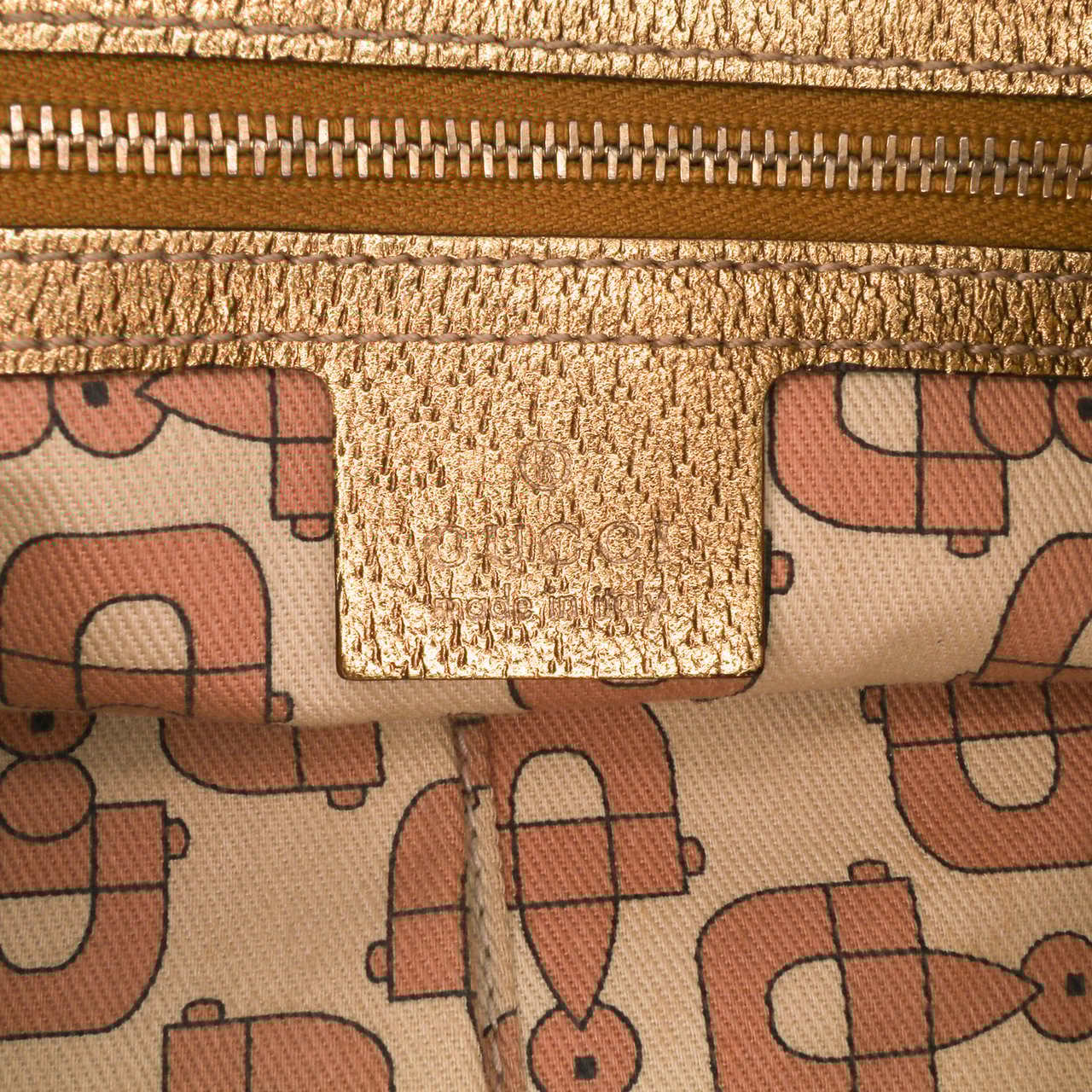 Gucci GG Canvas Jolicoeur Crossbody Bruin