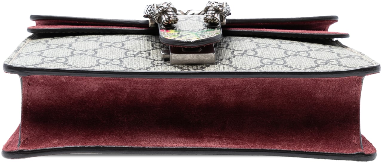 Gucci Small GG Supreme Blooms Dionysus Crossbody Bruin