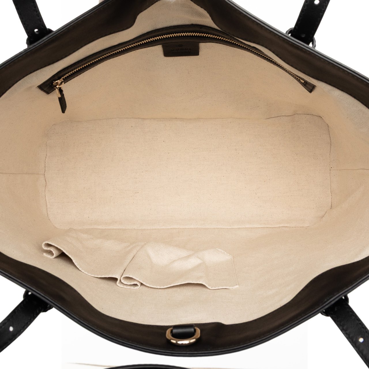 Gucci Microguccissima Patent Nice Tote Zwart