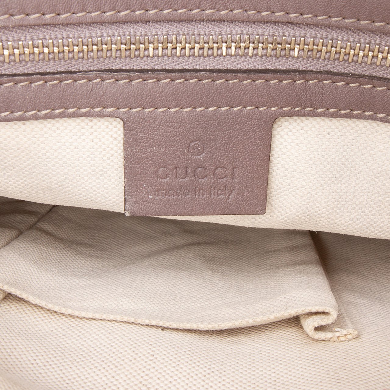Gucci Guccissima Mayfair Crossbody Bruin