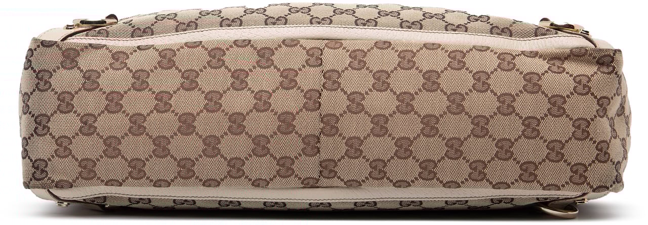 Gucci GG Canvas Abbey D Ring Tote Bruin