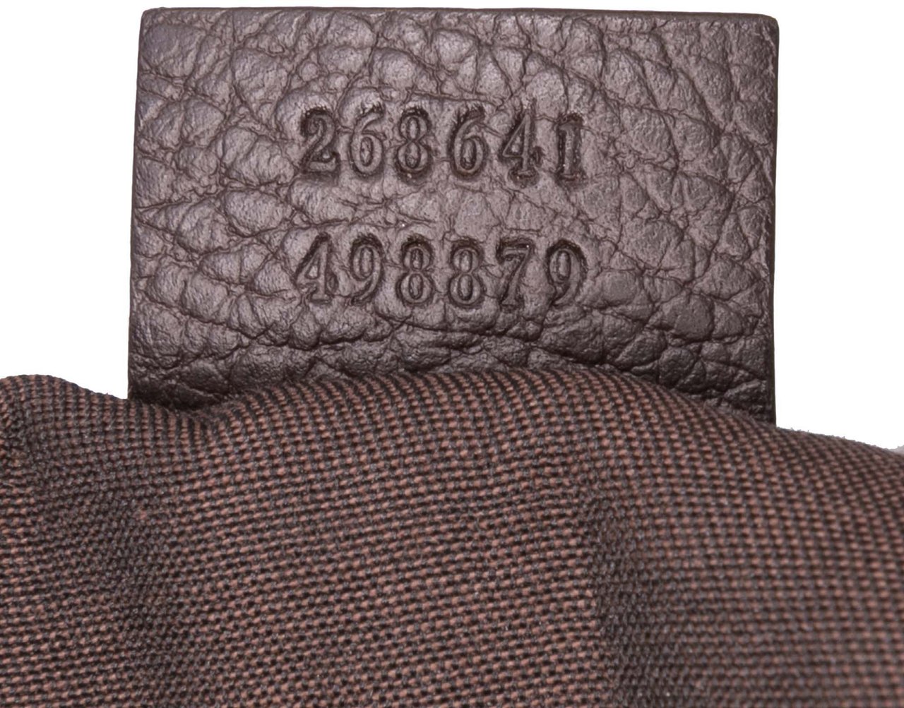 Gucci GG Crystal Abbey D Ring Convertible Tote Bruin