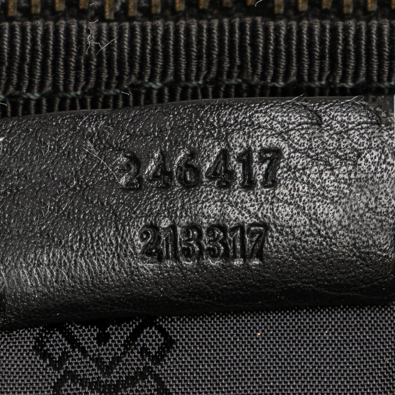 Gucci Guccissima Belt Bag Zwart