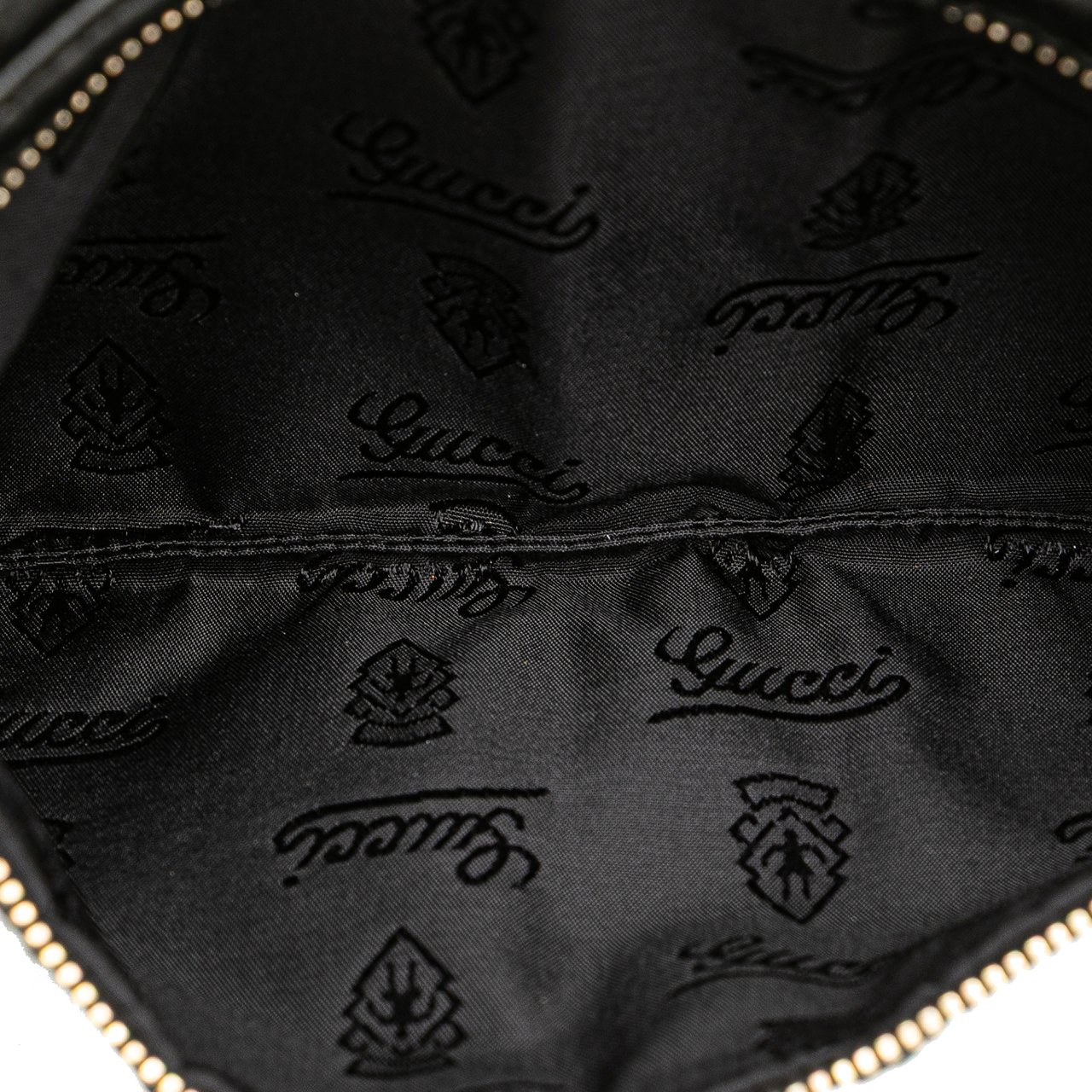 Gucci Guccissima Belt Bag Zwart