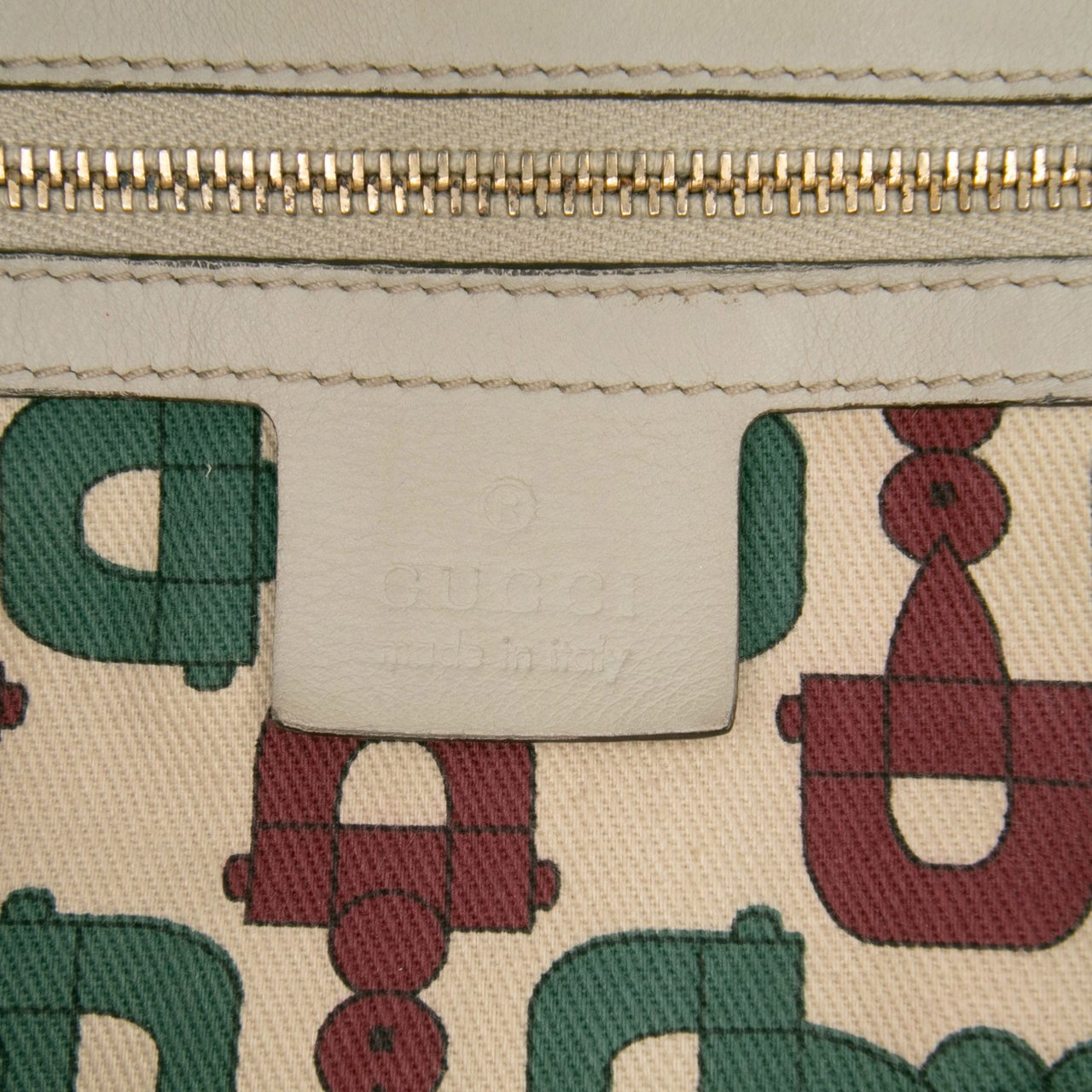 Gucci Large Guccissima Hysteria Satchel Bruin