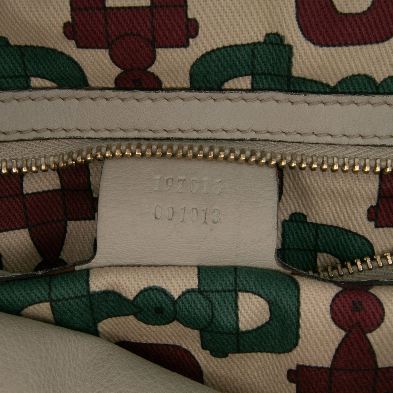 Gucci Large Guccissima Hysteria Satchel Bruin