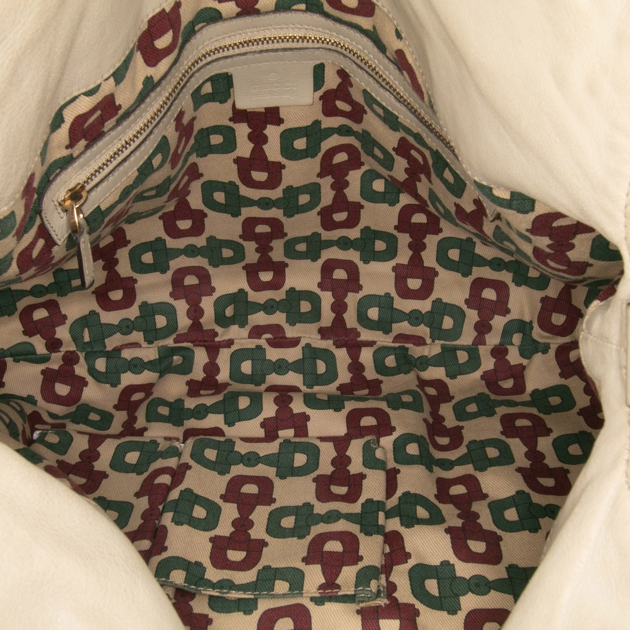 Gucci Large Guccissima Hysteria Satchel Bruin