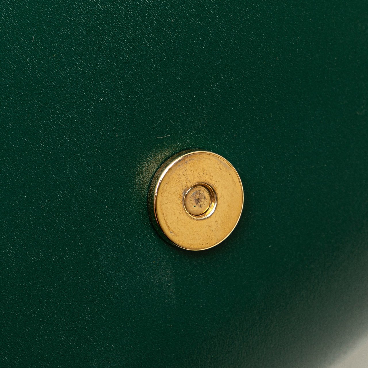 Gucci Small Leather Zumi Satchel Groen