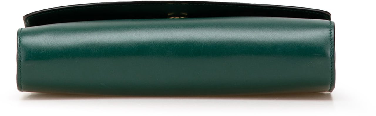 Gucci Small Leather Zumi Satchel Groen