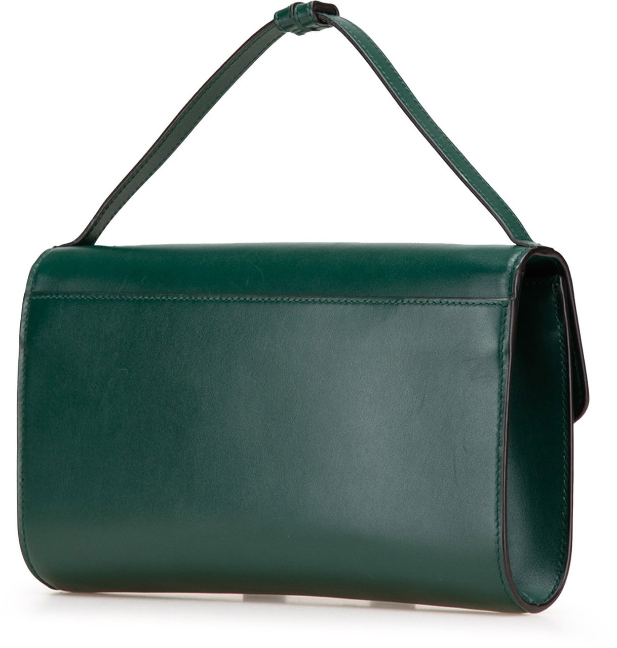 Gucci Small Leather Zumi Satchel Groen