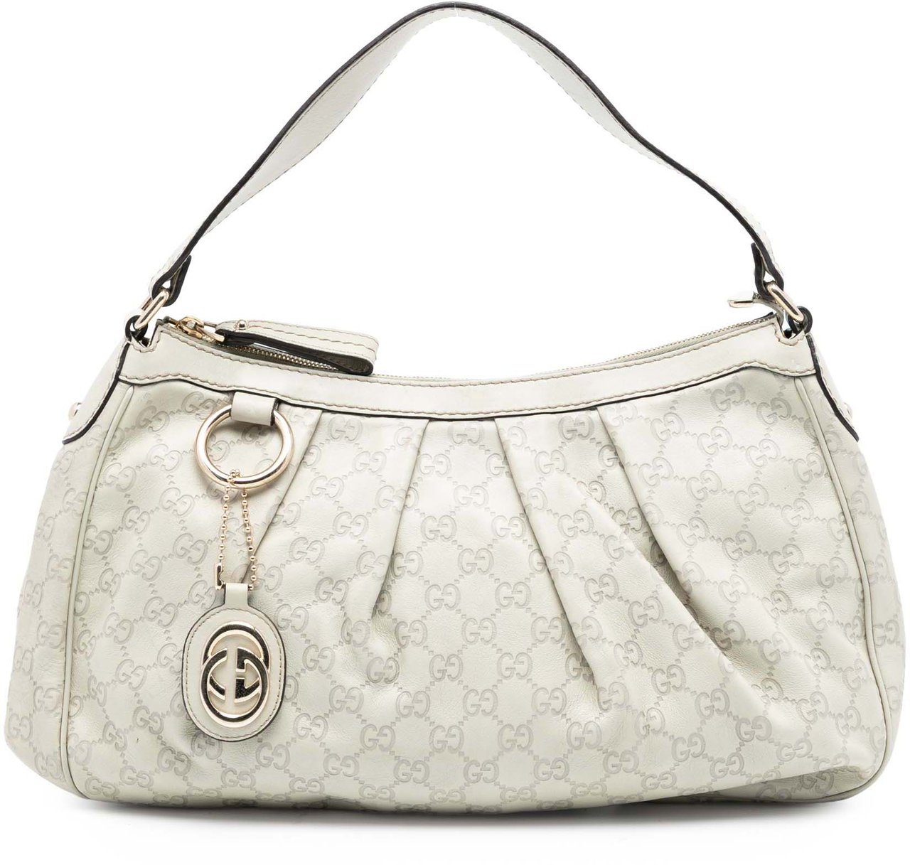 Gucci Guccissima Sukey Shoulder Bag Wit