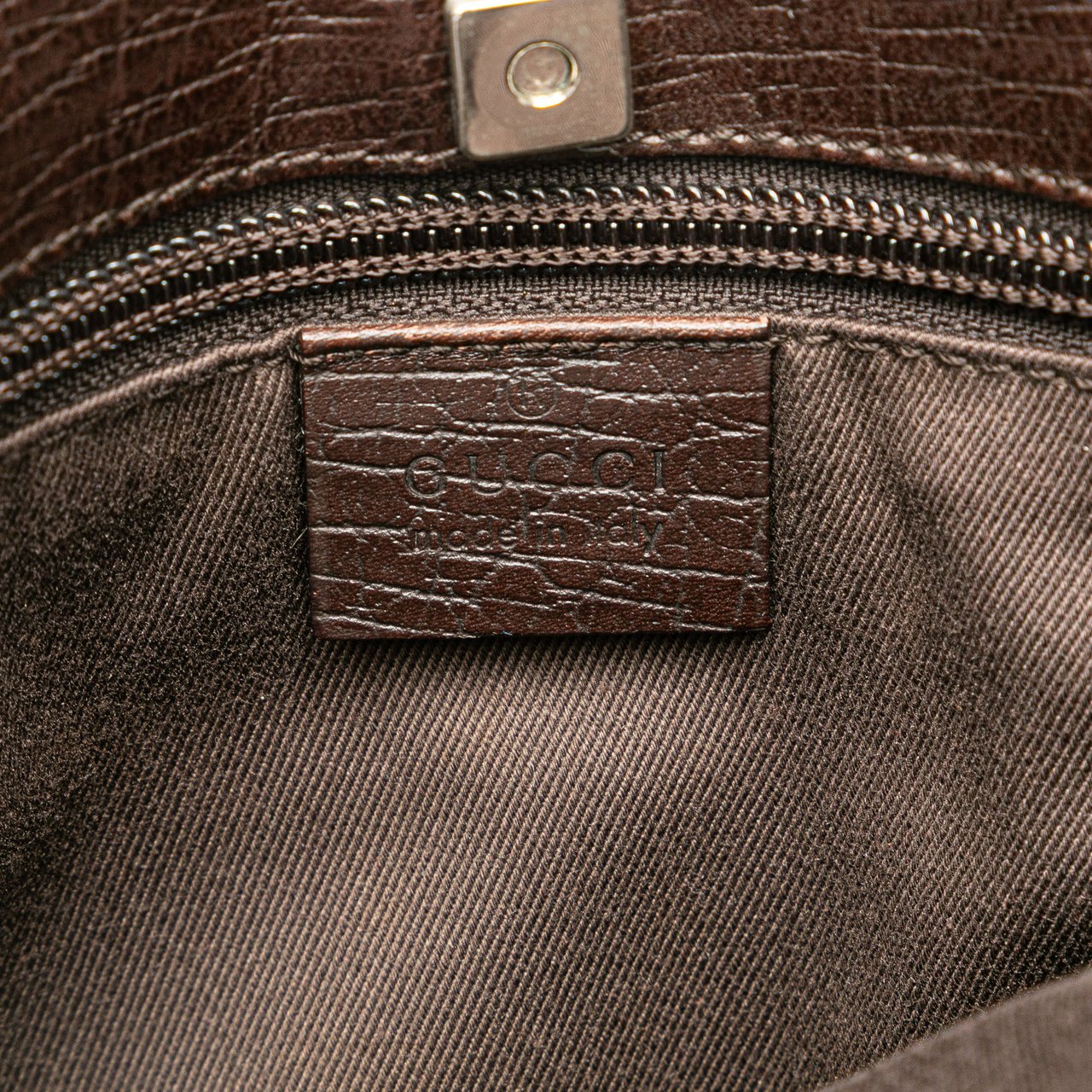 Gucci GG Supreme Tote Bruin