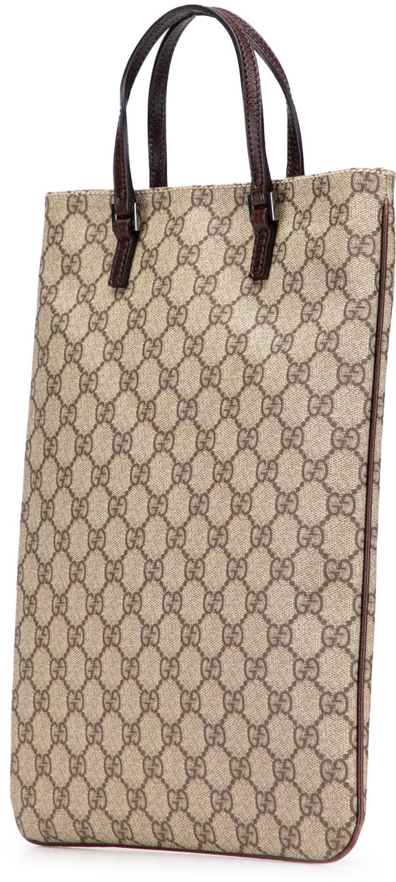 Gucci GG Supreme Tote Bruin