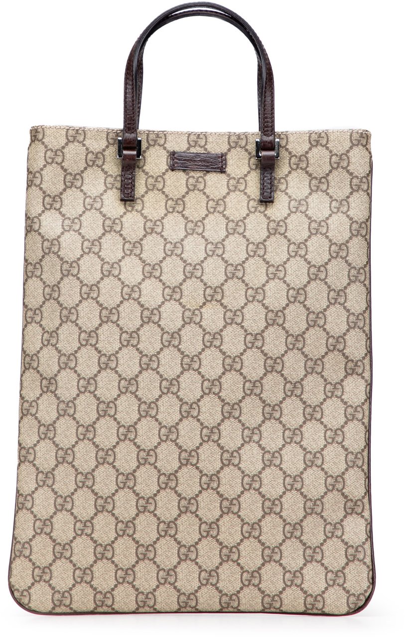 Gucci GG Supreme Tote Bruin