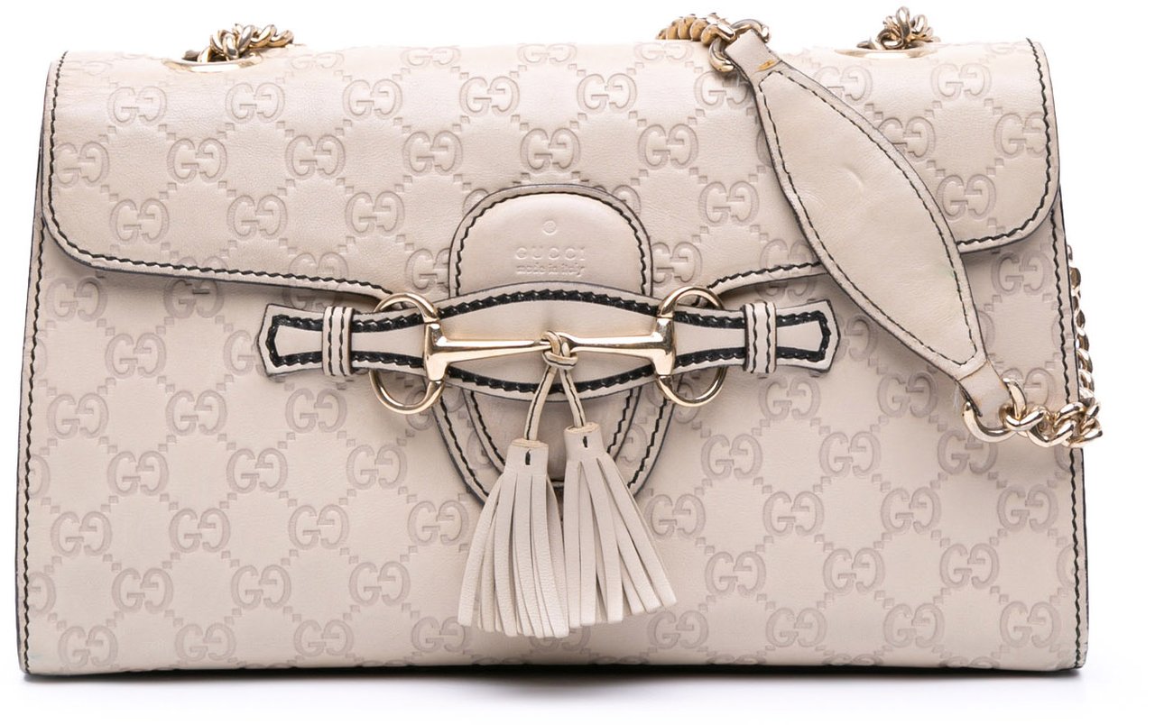 Gucci Medium Guccissima Emily Shoulder Bag Wit
