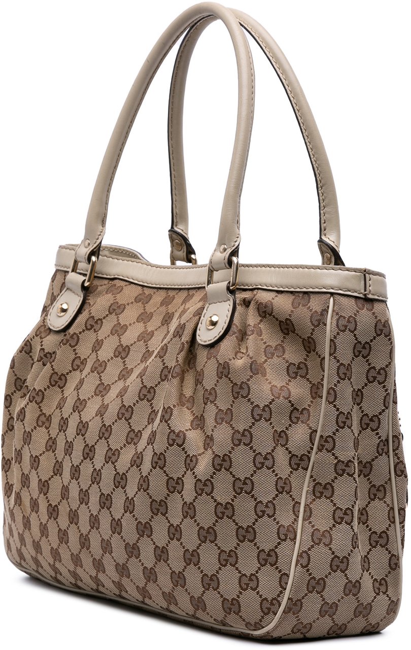 Gucci GG Canvas Sukey Tote Bruin
