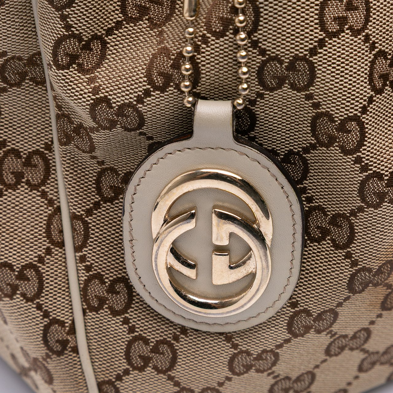 Gucci GG Canvas Sukey Tote Bruin