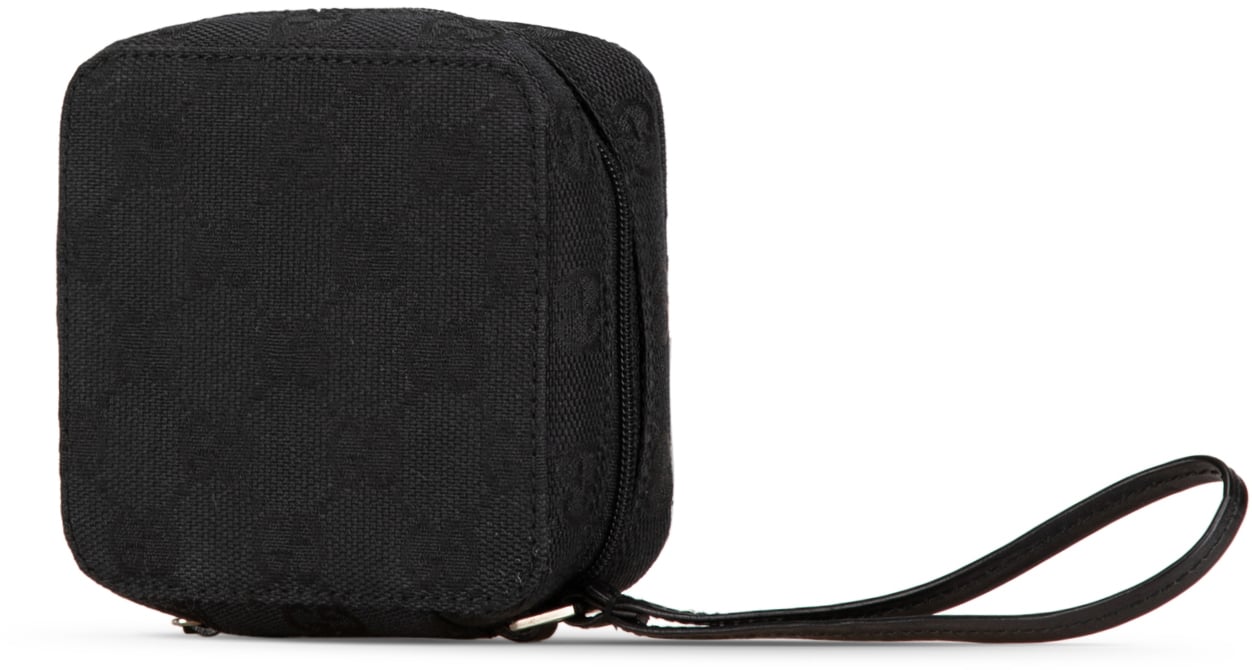 Gucci GG Canvas Cosmetic Pouch Zwart
