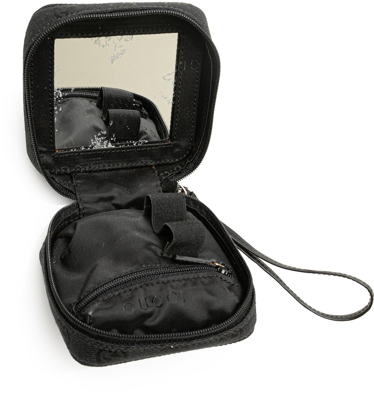 Gucci GG Canvas Cosmetic Pouch Zwart