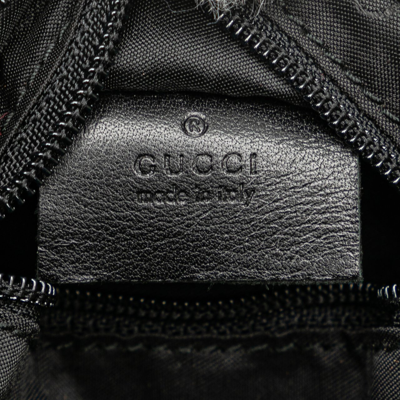 Gucci GG Canvas Cosmetic Pouch Zwart