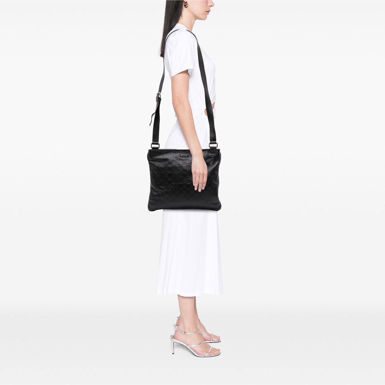 Gucci Guccissima Crossbody Bruin