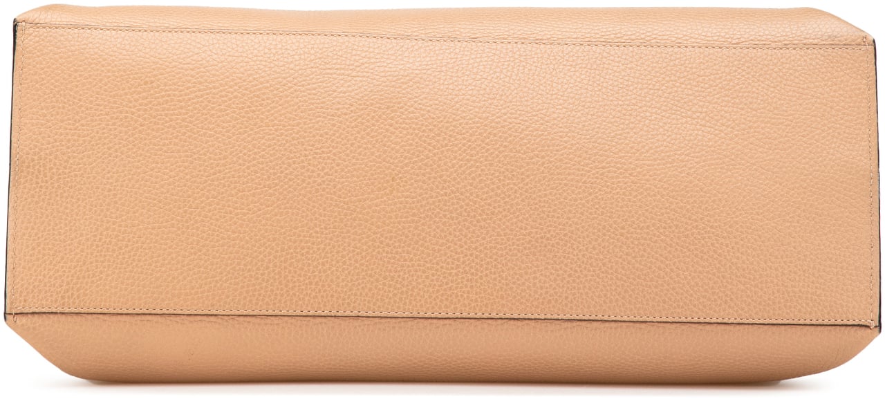 Gucci Large Leather Bamboo Daily Satchel Bruin