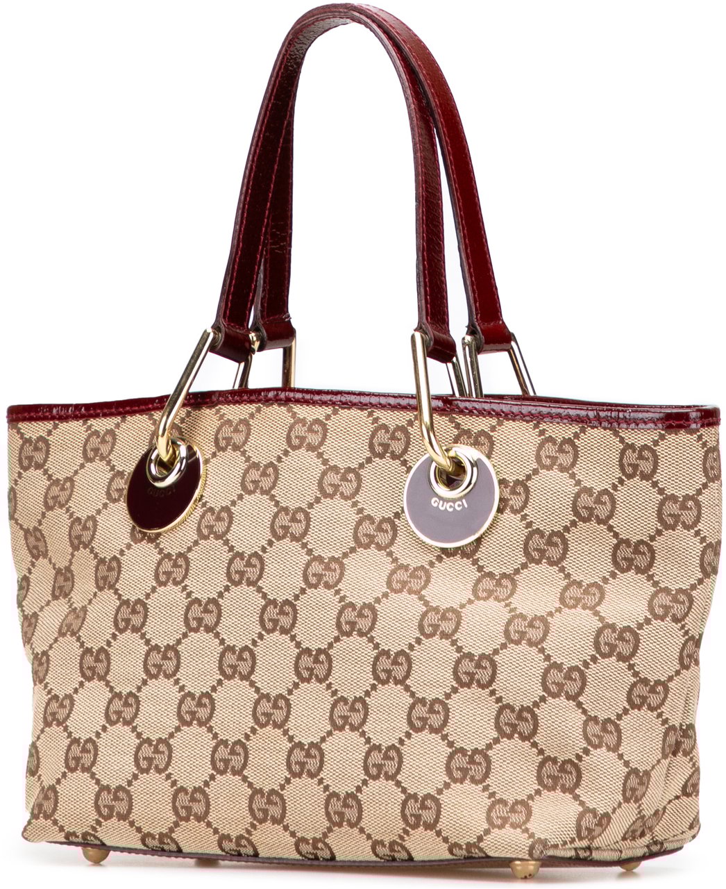 Gucci GG Canvas Eclipse Handbag Bruin