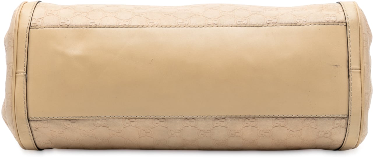 Gucci Guccissima Scarlett Shoulder Bag Bruin