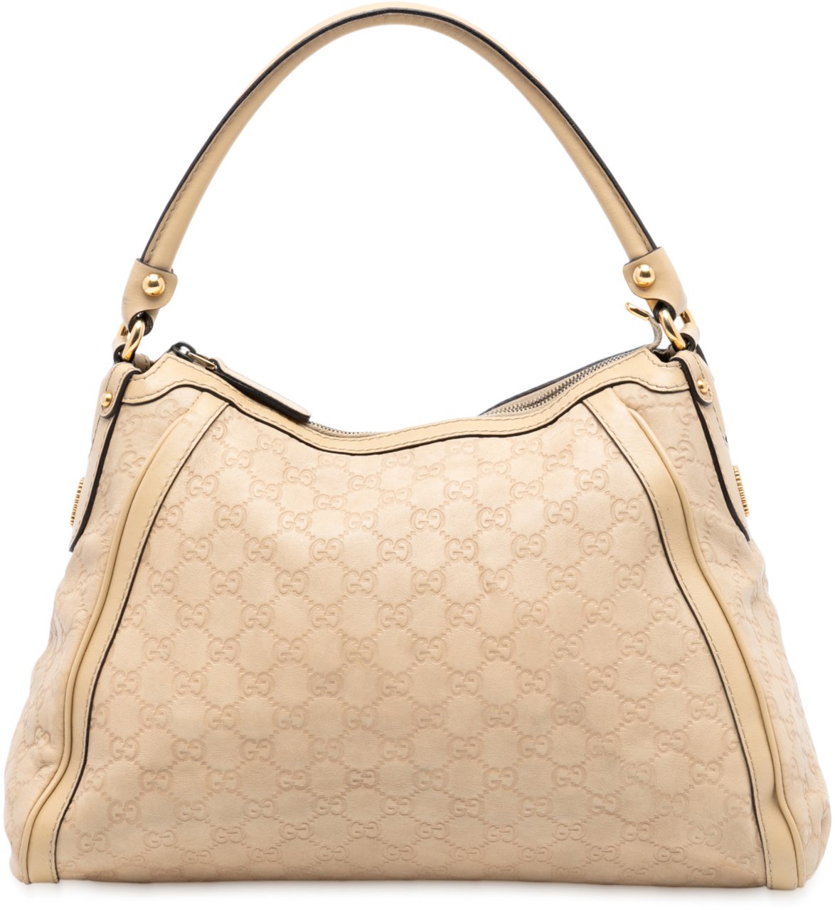 Gucci Guccissima Scarlett Shoulder Bag Bruin
