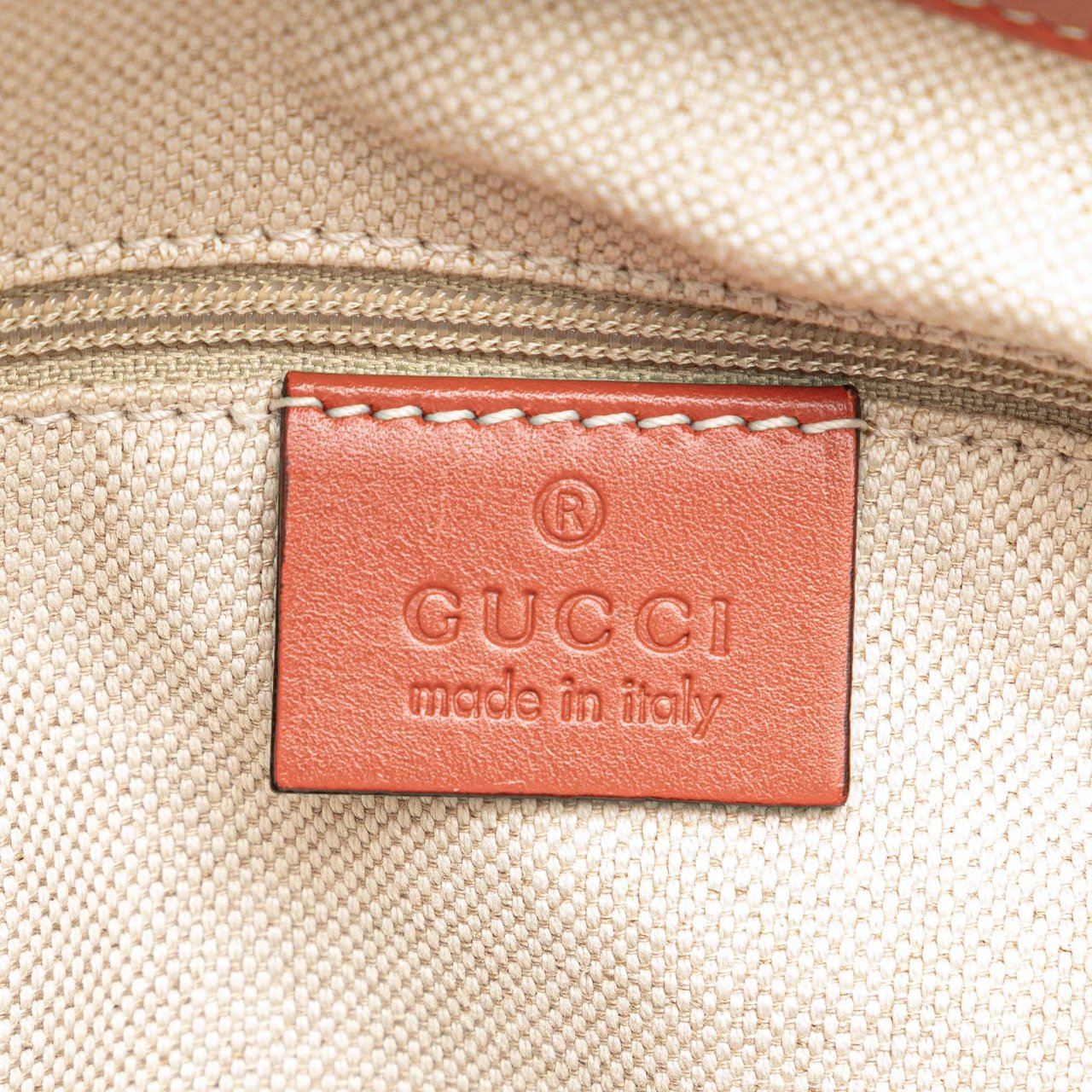 Gucci Diamante Canvas Sukey Satchel Bruin