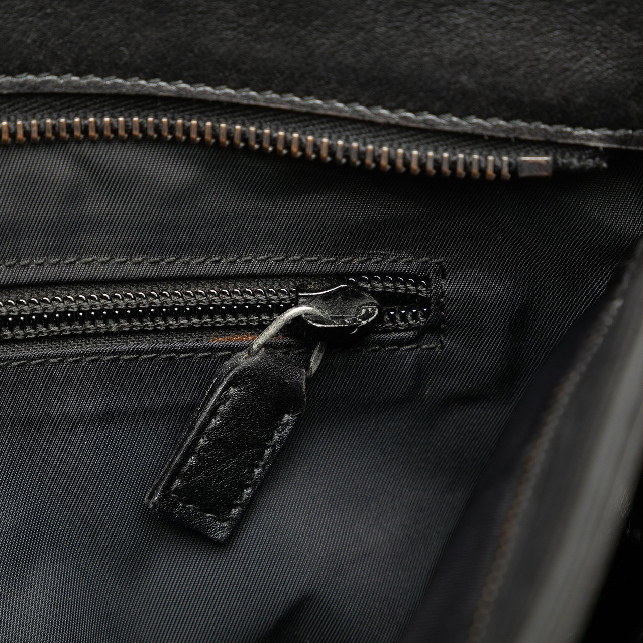Gucci Guccissima and Nylon Crossbody Zwart