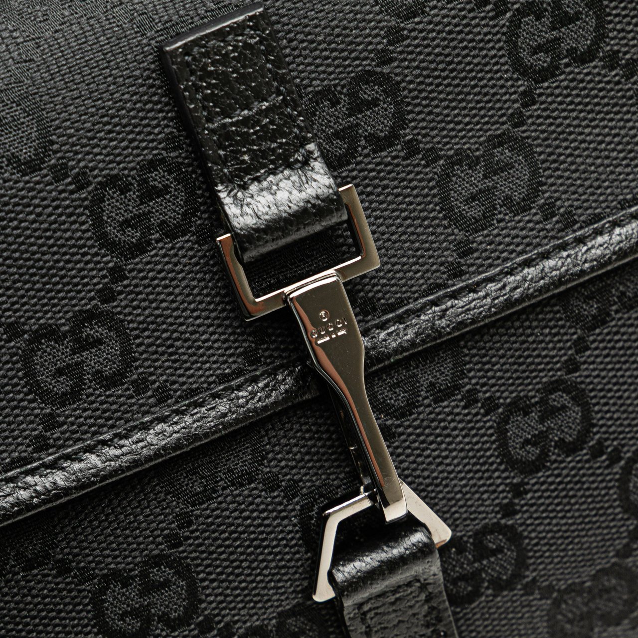 Gucci GG Canvas Jackie Belt Bag Zwart