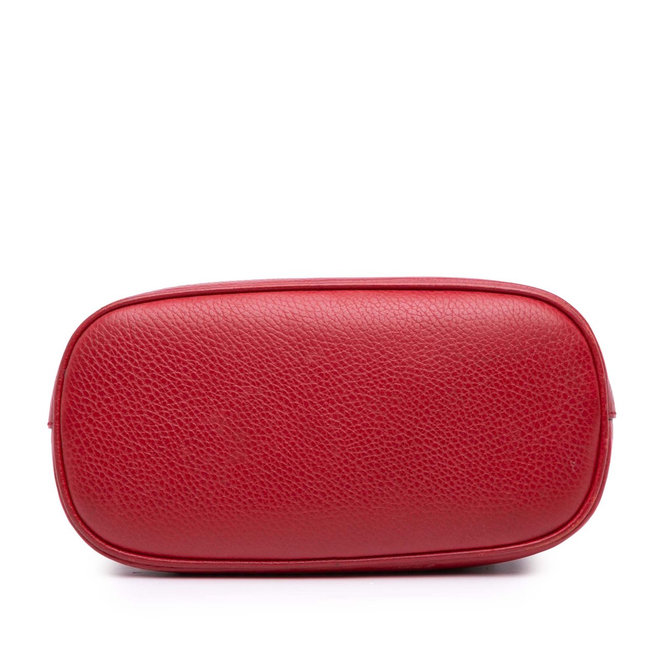 Gucci Mini Leather GG Charm Dome Satchel Rood