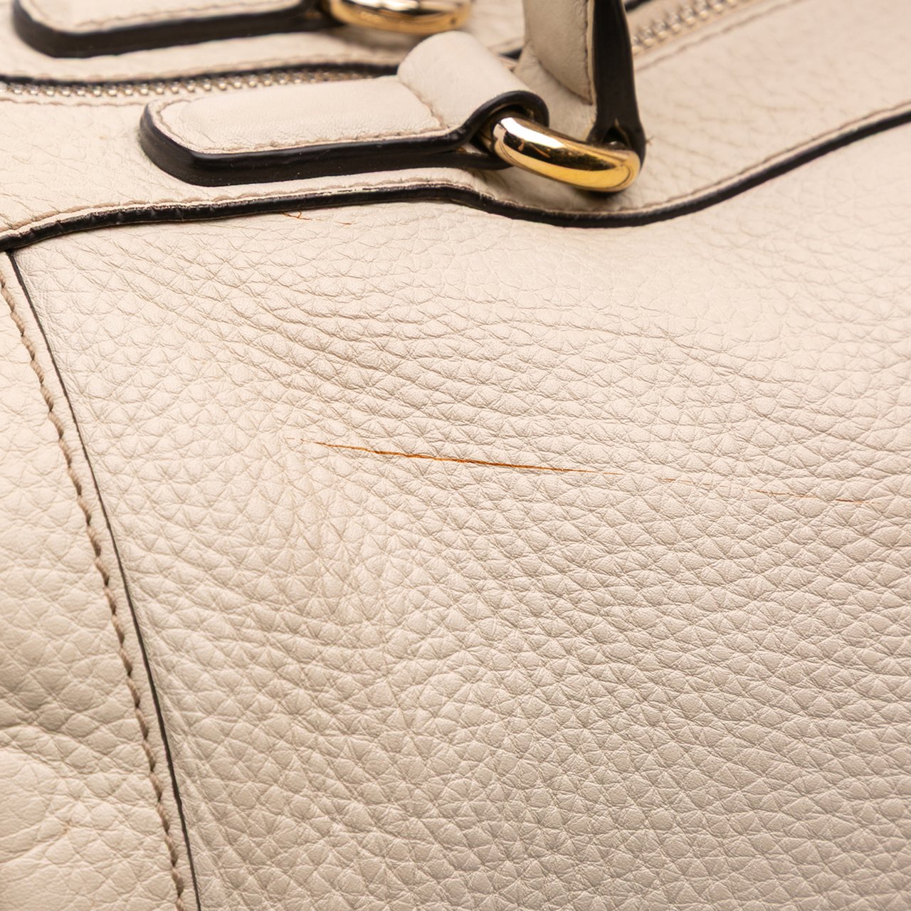 Gucci Leather Soho Boston Wit