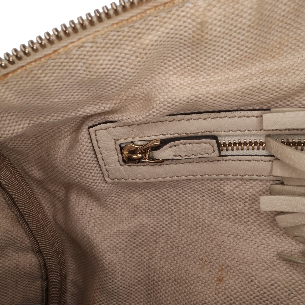 Gucci Leather Soho Boston Wit