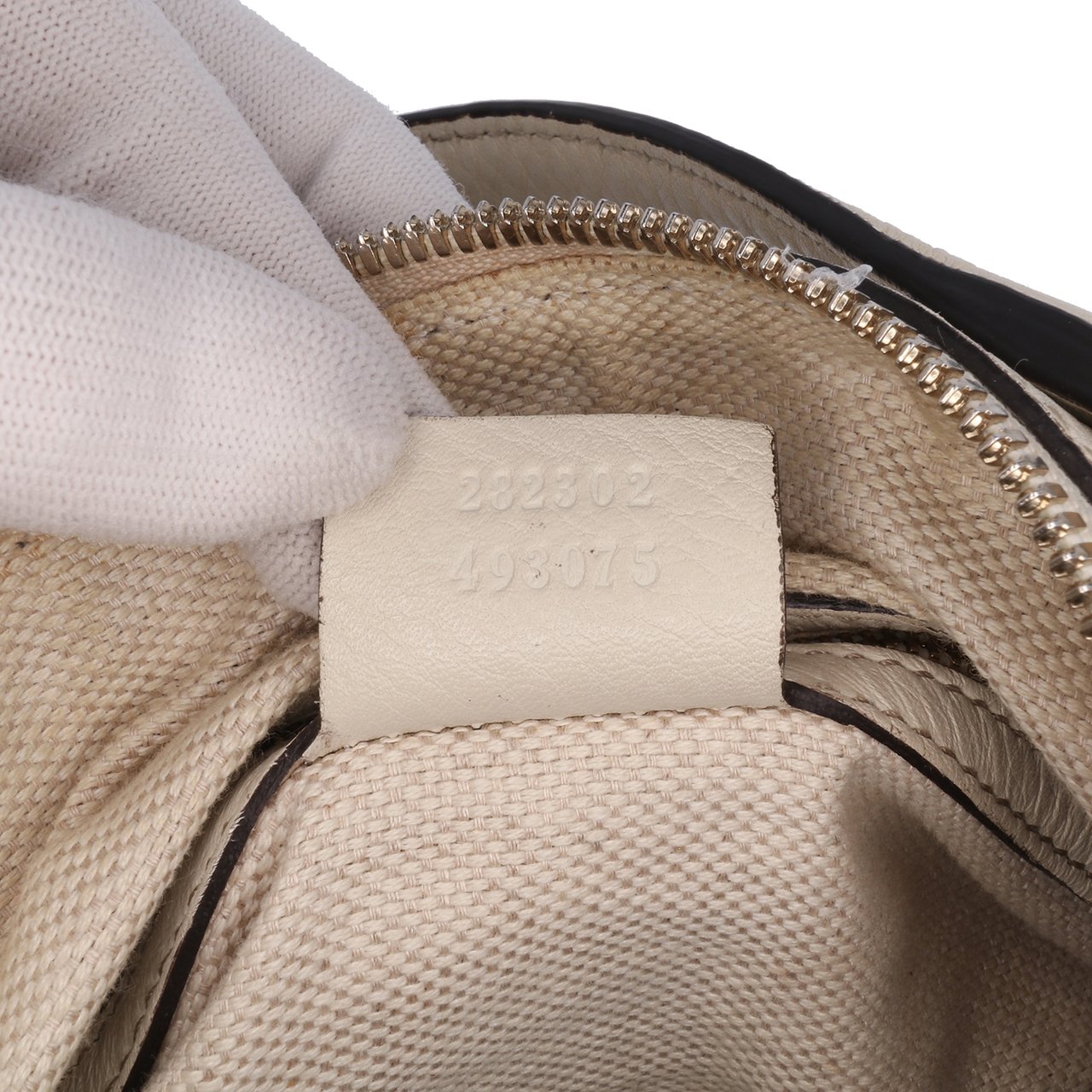 Gucci Leather Soho Boston Wit