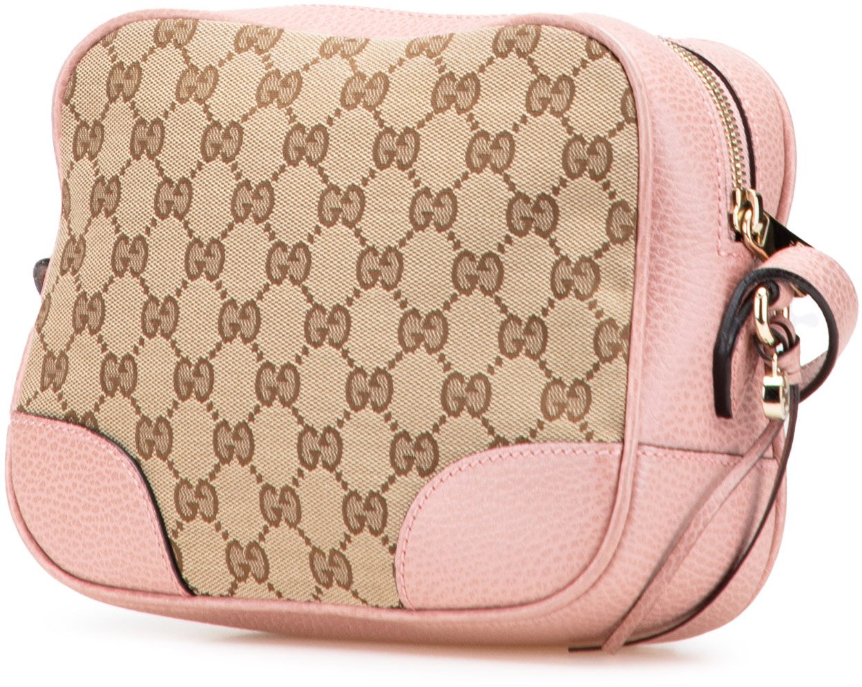 Gucci GG Canvas Bree Crossbody Bruin